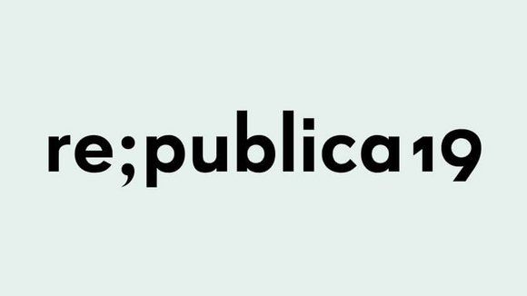 Führt zu: Rückblick zur re:publica19
